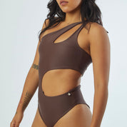 Entera capri marrón chocolate