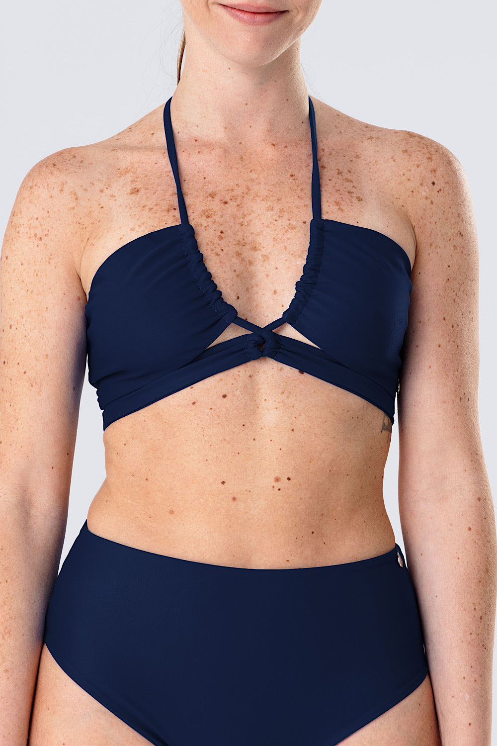 Top Nasau azul marino