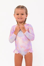 Entera Flamencos Niña Batik Satinado