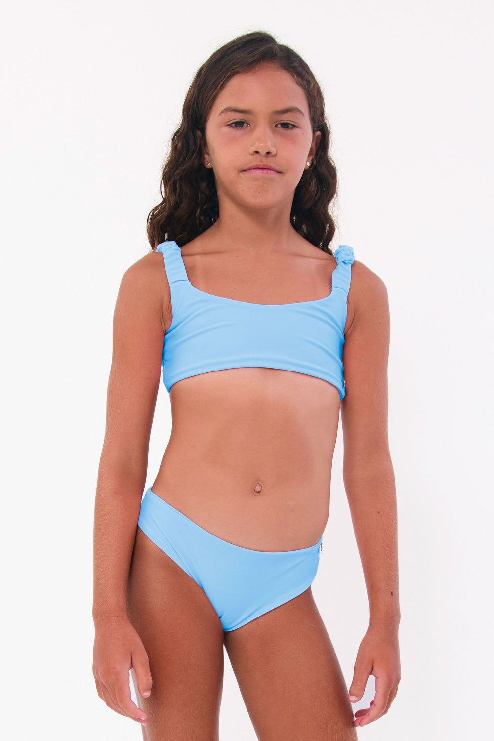 Top Brisas teens celeste bebé