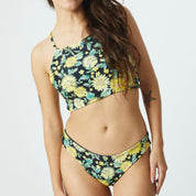 Bottom Cocos girasoles reversible a negro