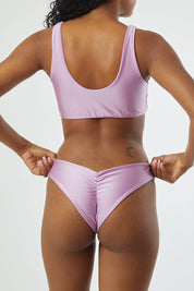 Bottom Cocos lila satinado