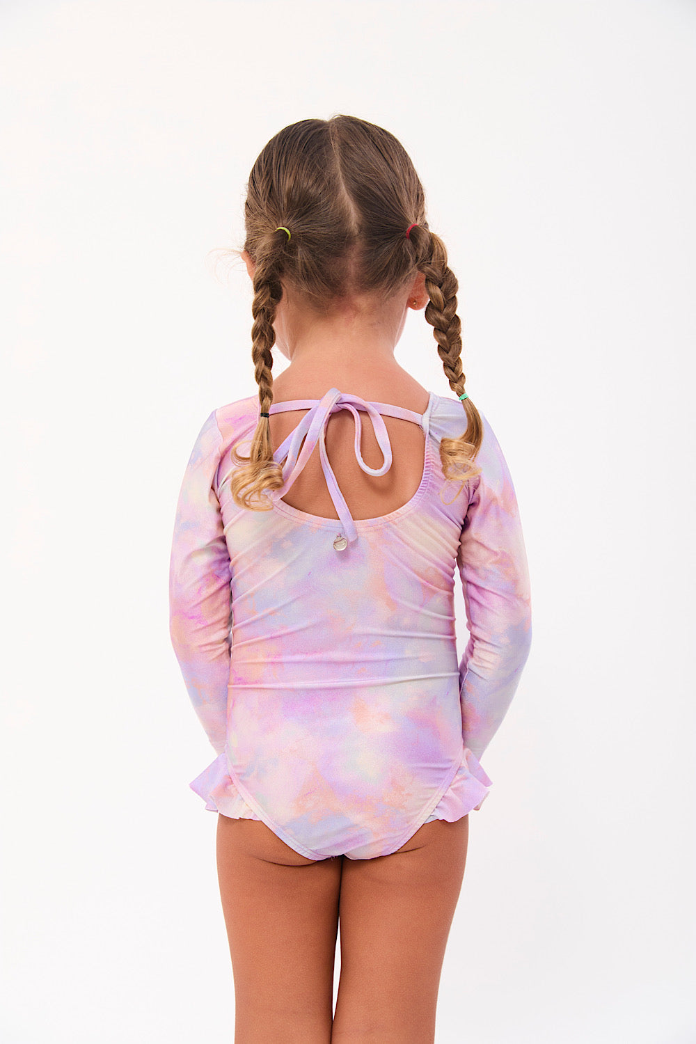 Entera Flamencos Niña Batik Satinado