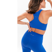 Top Corto Azulino