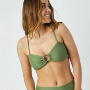 Top Creta Verde Olivo