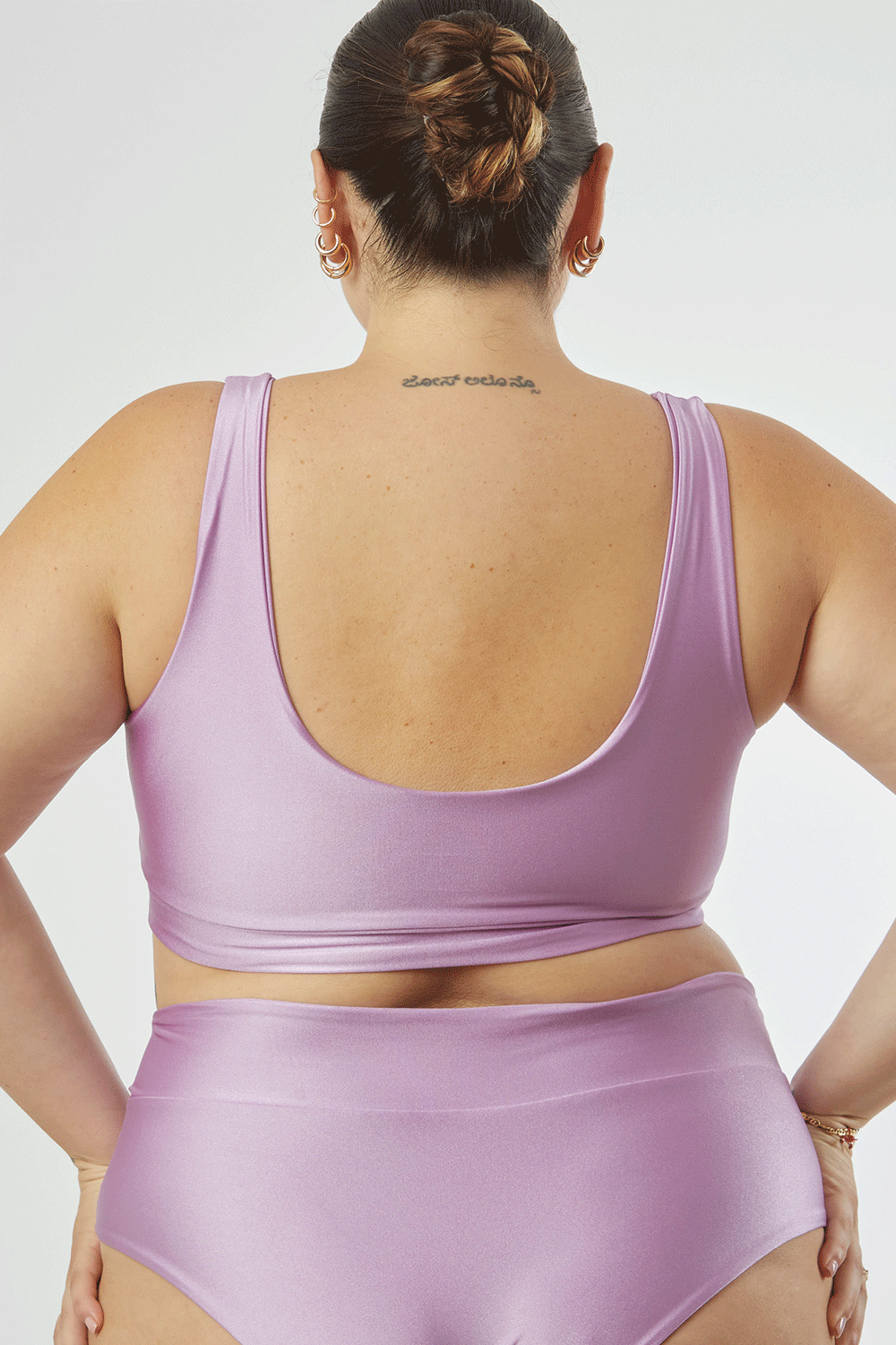 Bottom Bora Lila satinado