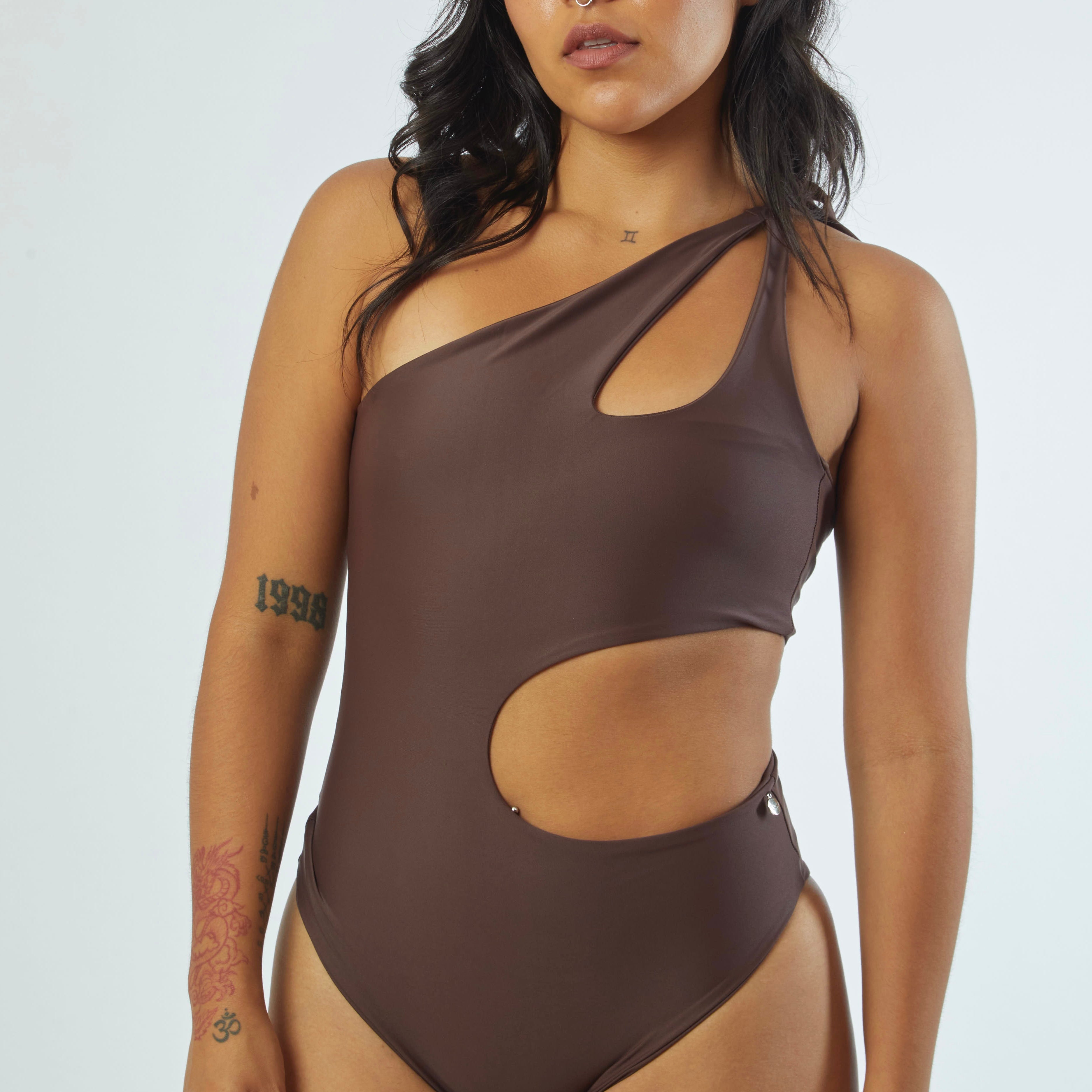 Entera capri marrón chocolate