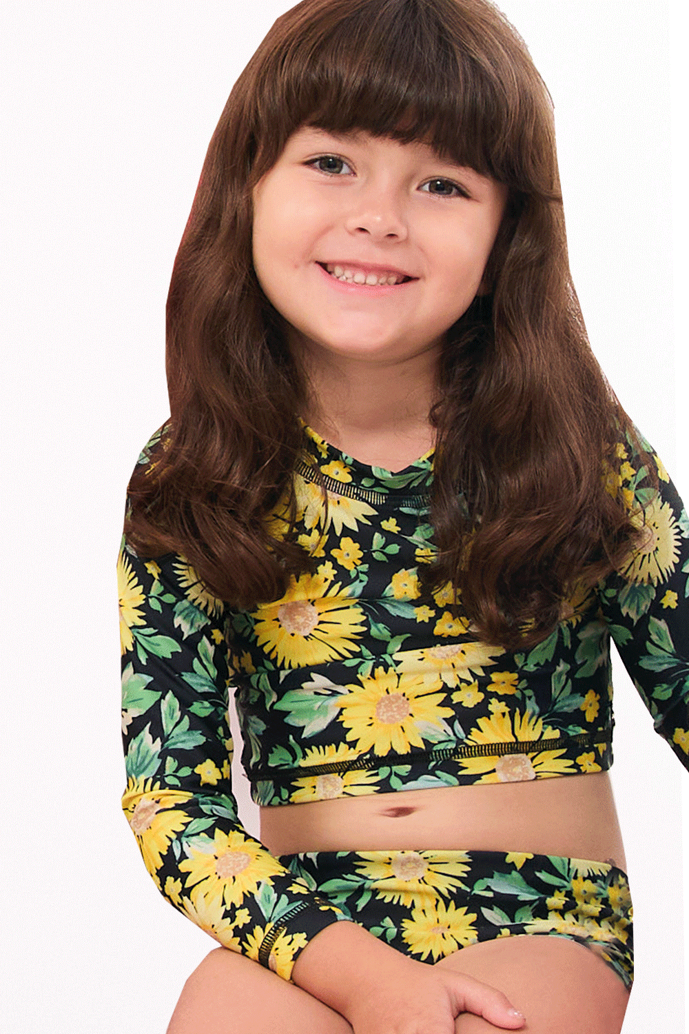 Conjunto Cadiz Niñas Girasoles