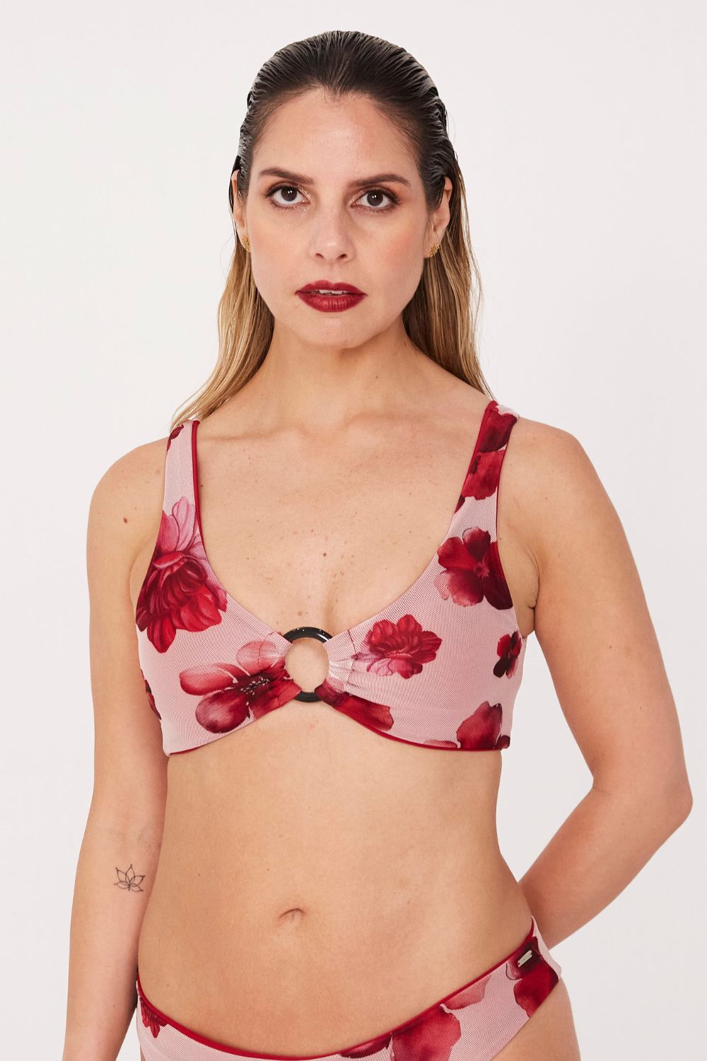 Top Cabo Magnolias mesh