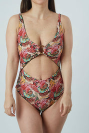 Entera Cabo Hojas reversible a verde militar