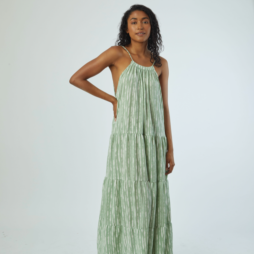 Vestido Milos Verde Print