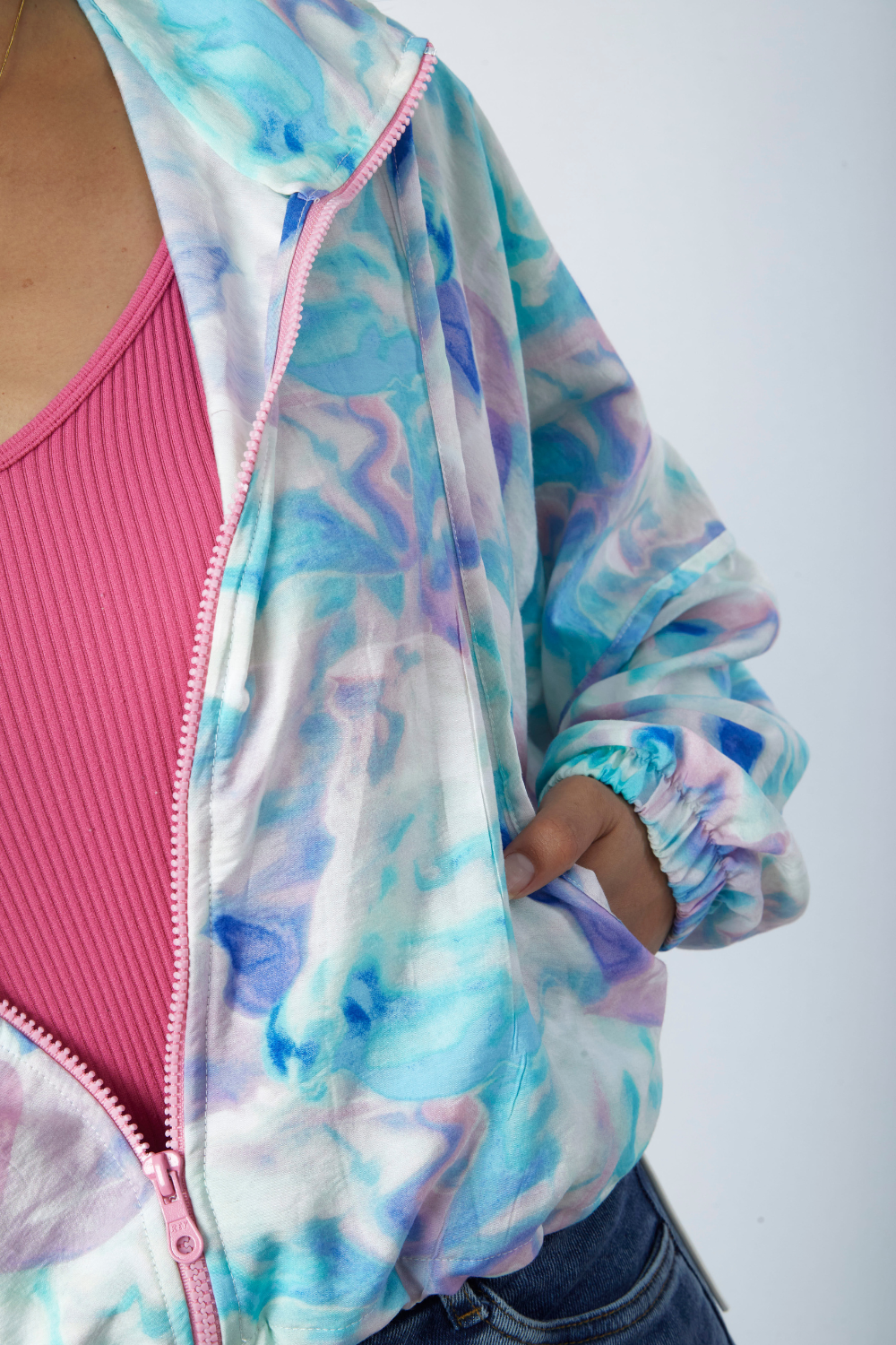 Casaca Nápoles Batik celeste