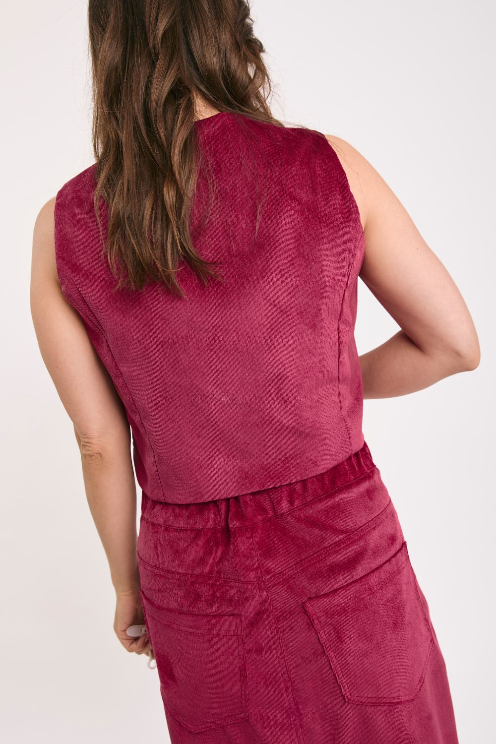 Chaleco Berlín Guinda