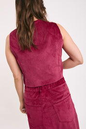 Chaleco Berlín Guinda