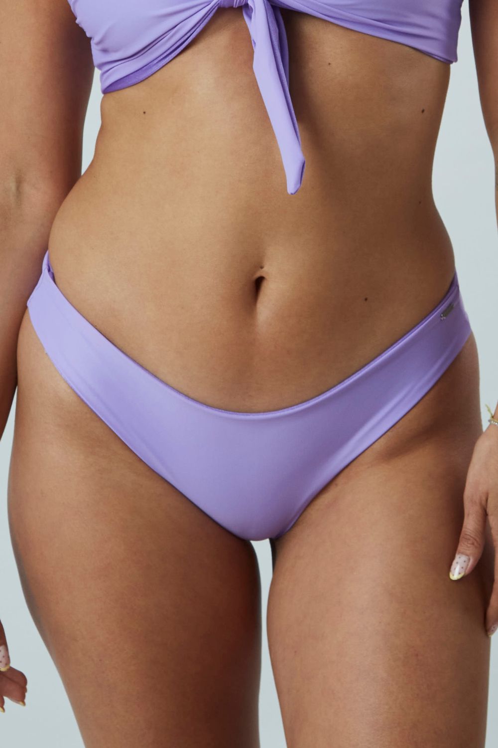 Bottom Gaviotas Morado reversible a satinado