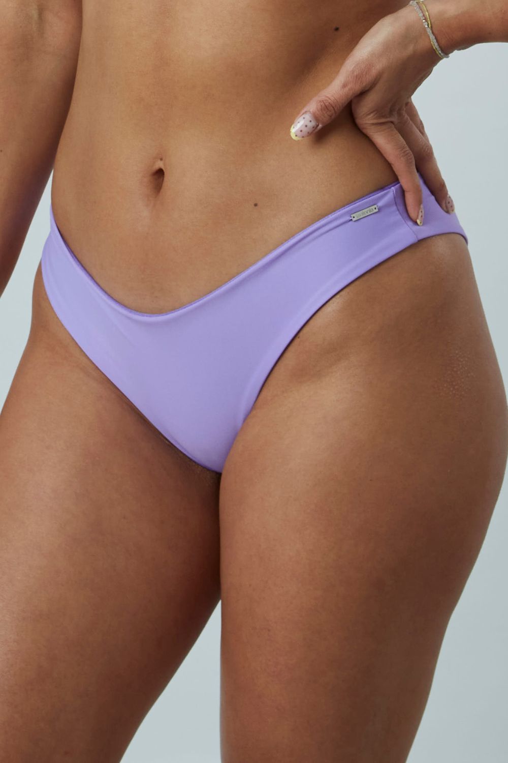 Bottom Gaviotas Morado reversible a satinado