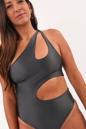 Entera capri gris satinado reversible a mate