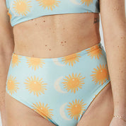 Bottom Piccola Sol y luna reversible a amarillo