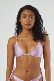 Top Gramas Lila Satinado