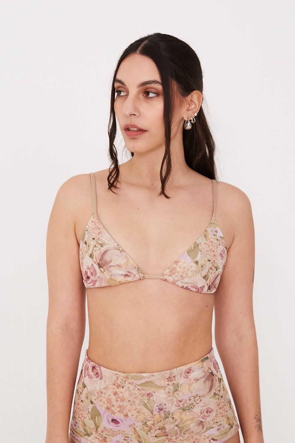 Top Gramas Rosas mesh