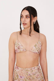 Top Gramas Rosas mesh