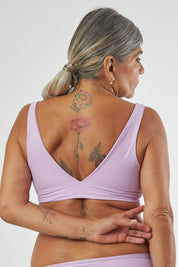 Top Canarias Lila mate