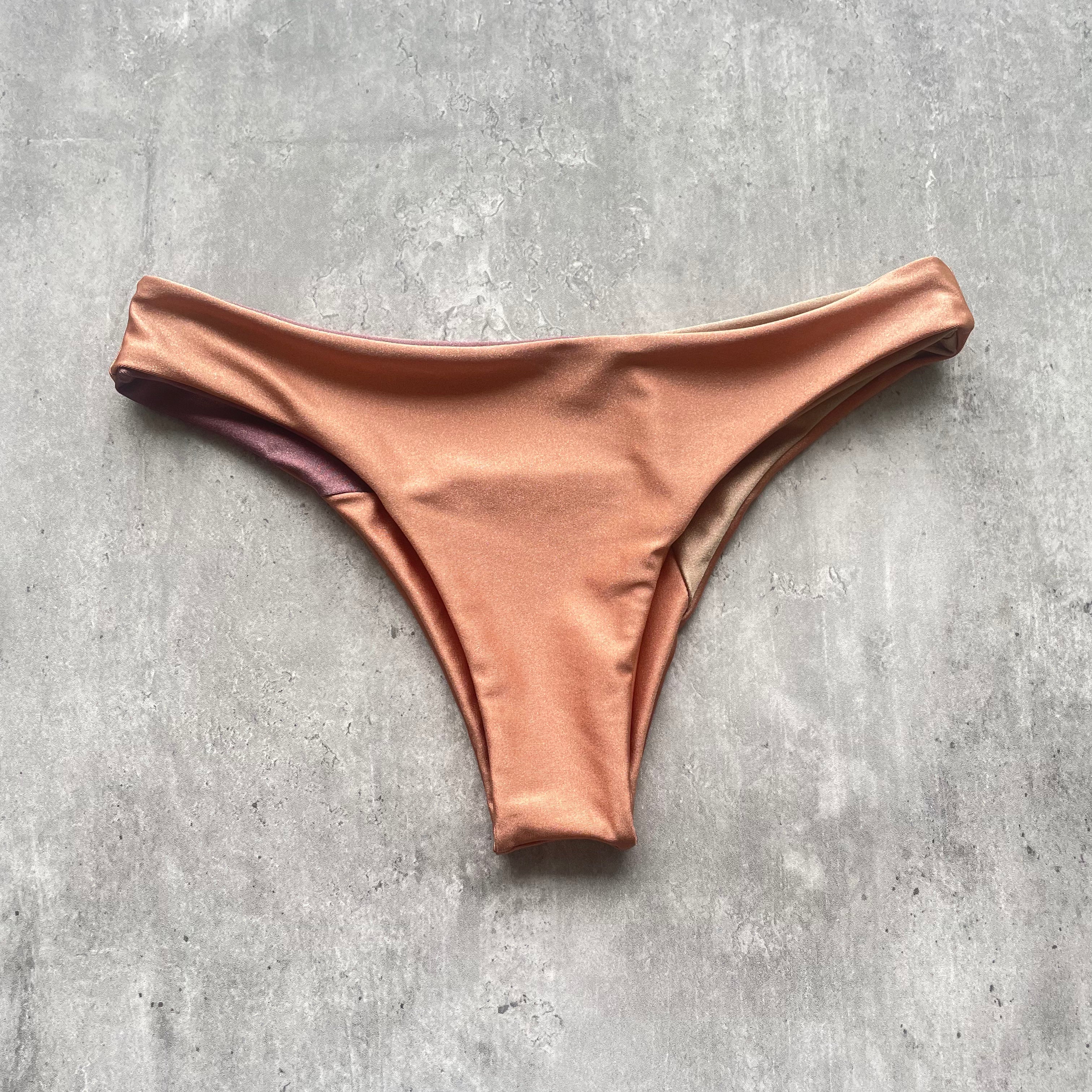 Bottom Gaviotas Geométrico tierra satinado