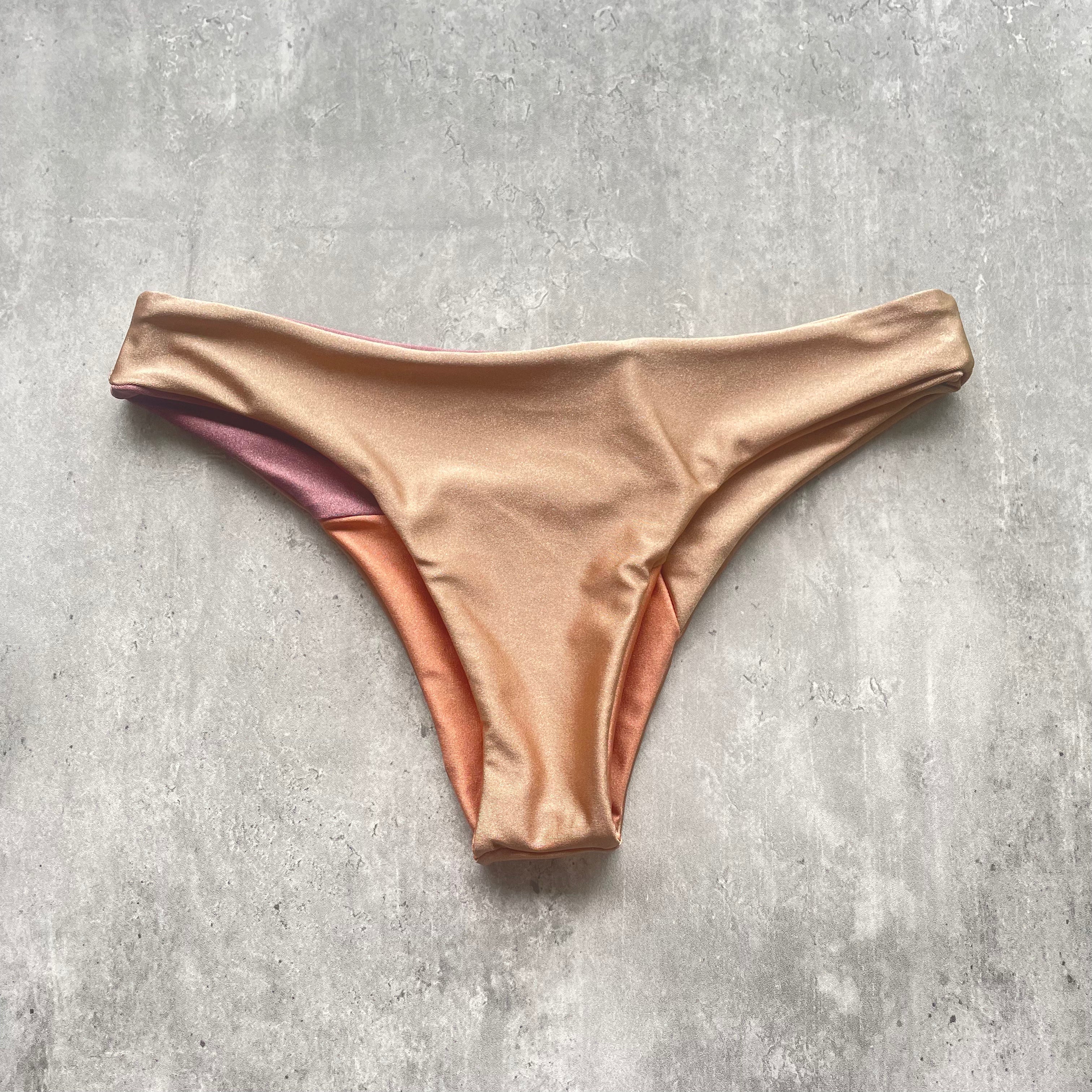 Bottom Gaviotas Geométrico tierra satinado