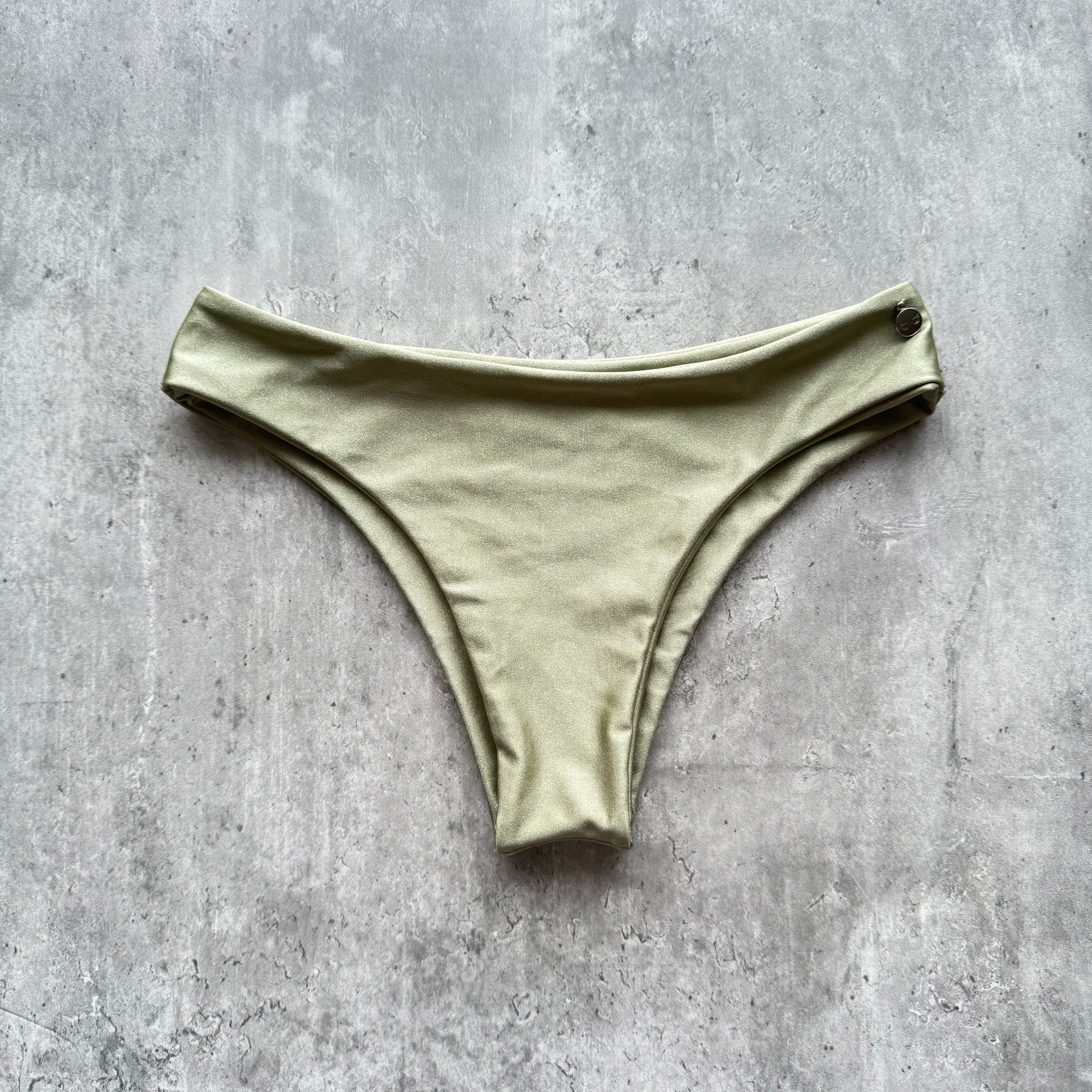 Bottom Gaviotas Verde manzana satinado