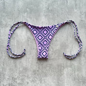 Bottom Totoritas Rombos reversible a lila