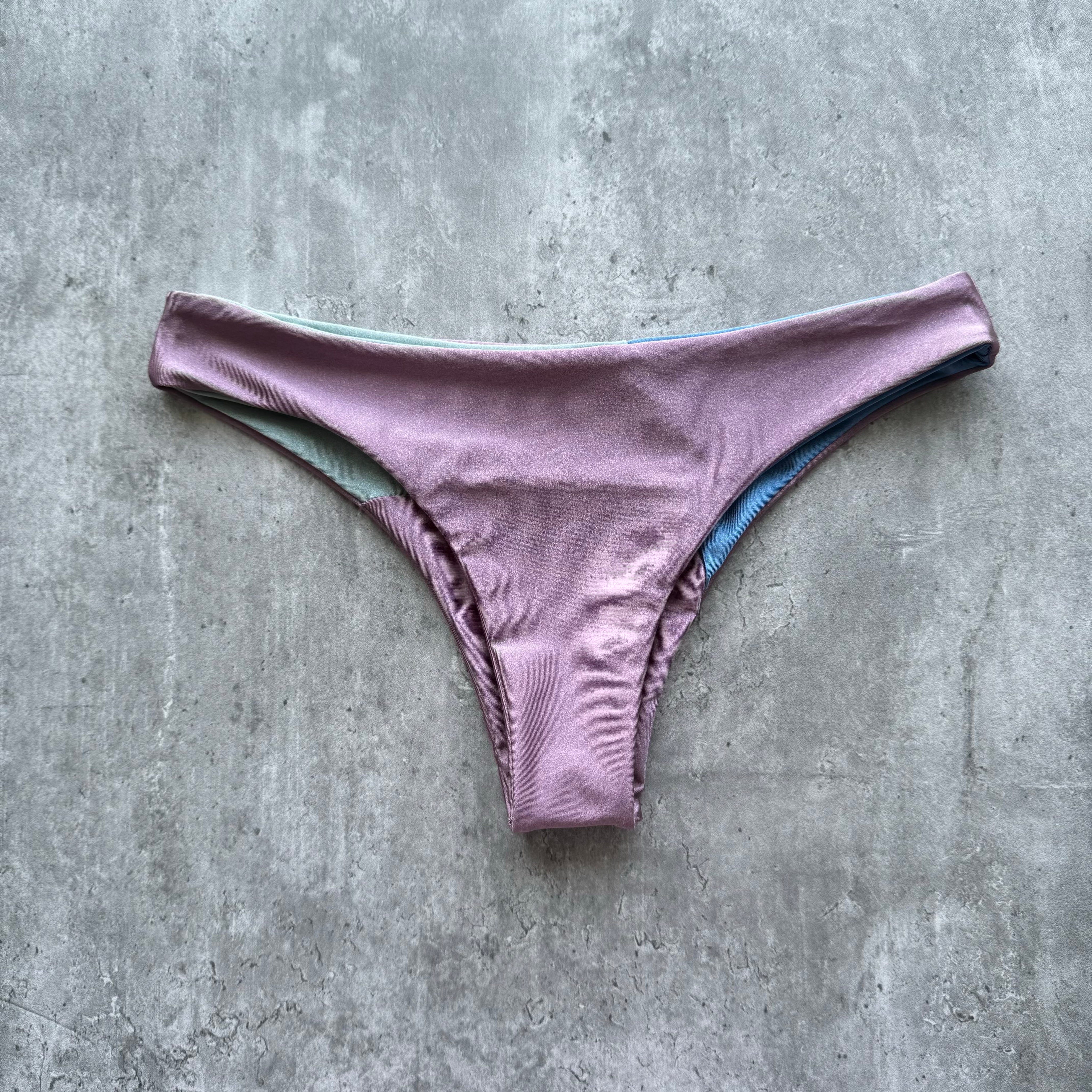 Bottom Gaviotas Geométrico acero satinado