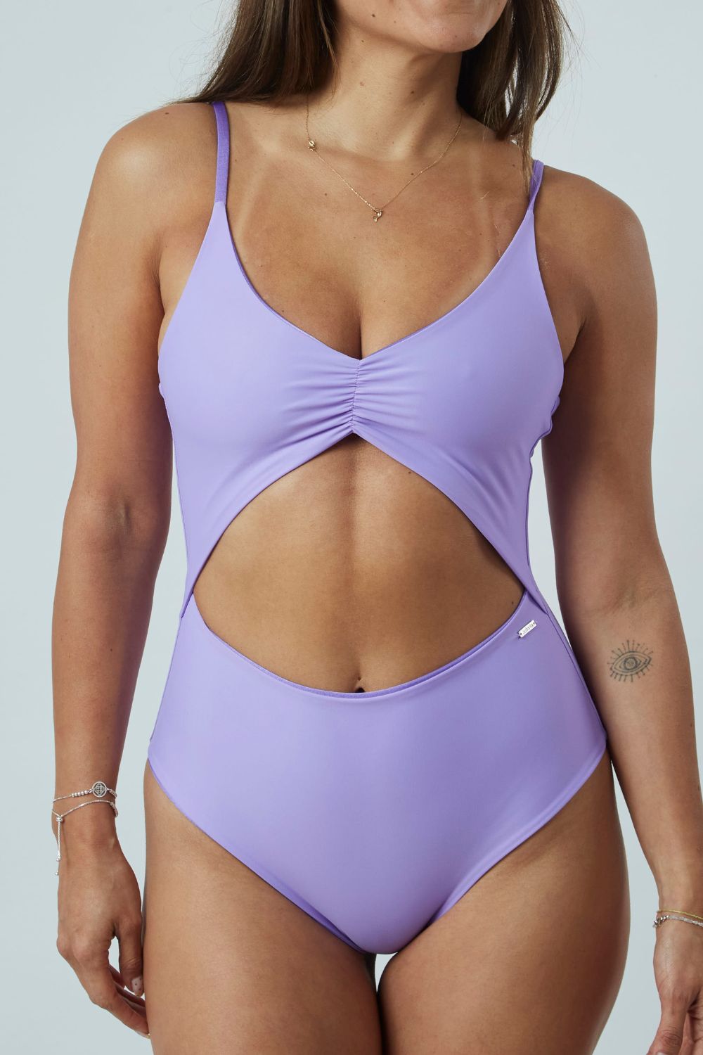 Entera Mira Mar Morado reversible a satinado