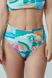 Bottom Piccola Playa reversible a jade