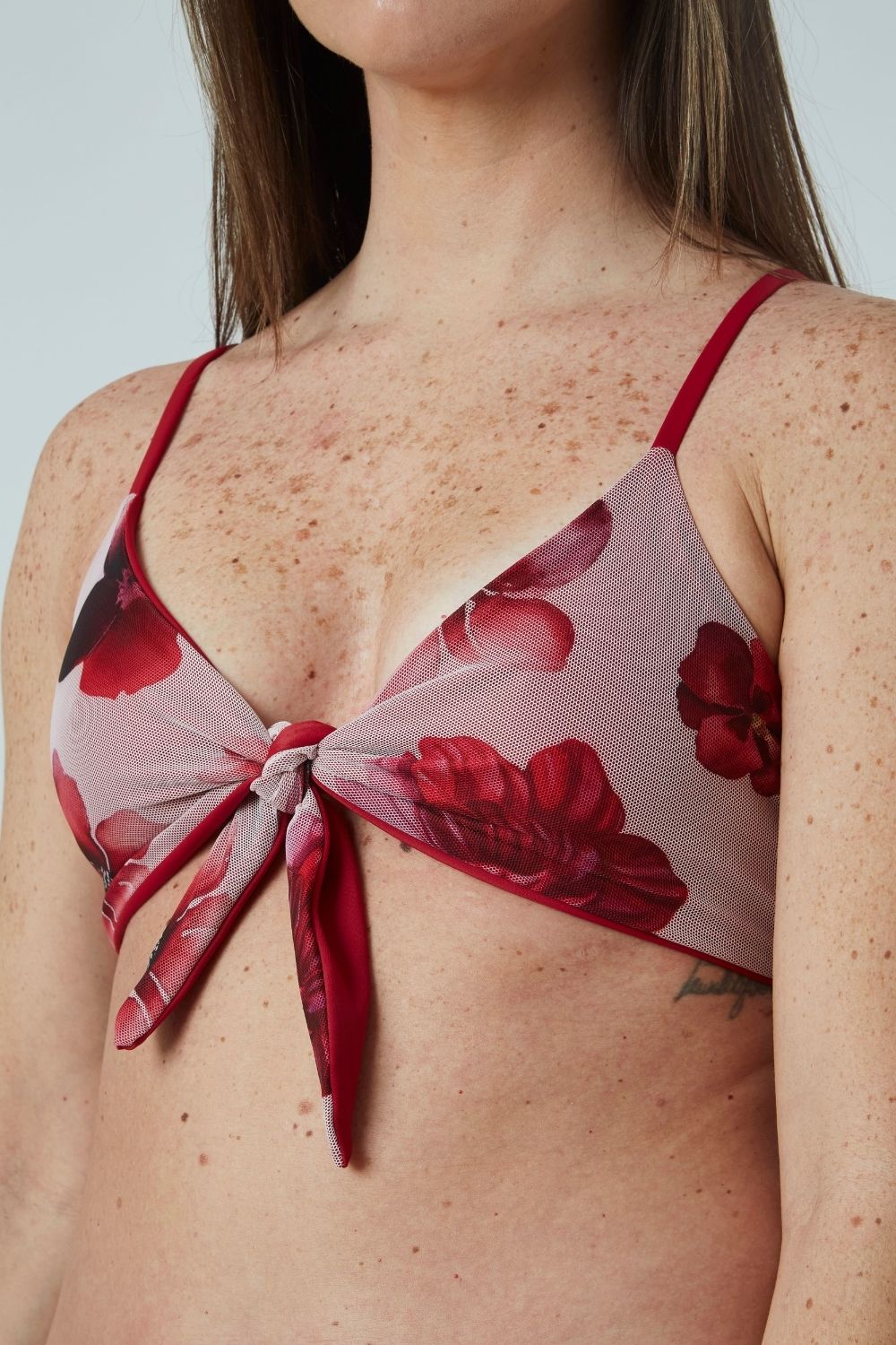 Top Santa María Magnolias mesh