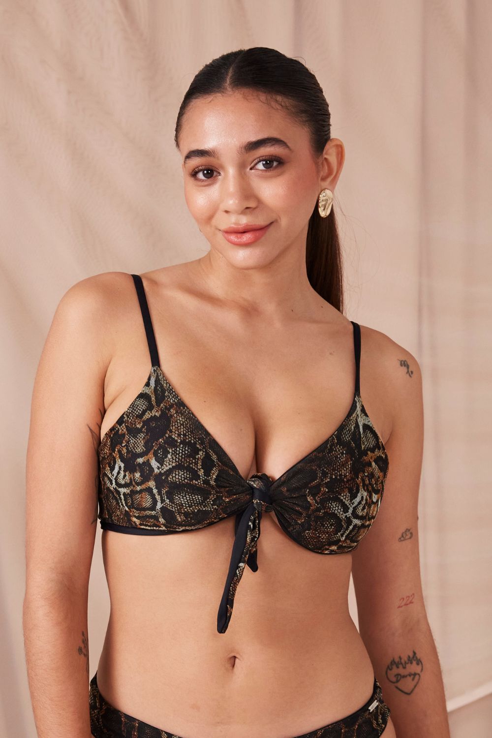 Top Santa María Pitón mesh