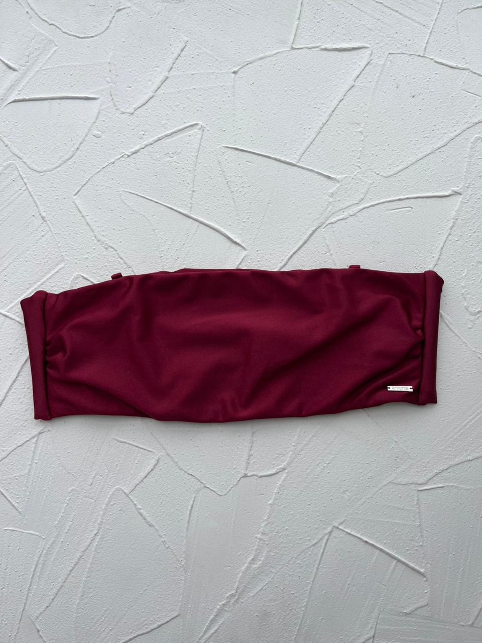 Top Waikiki Vino satinado