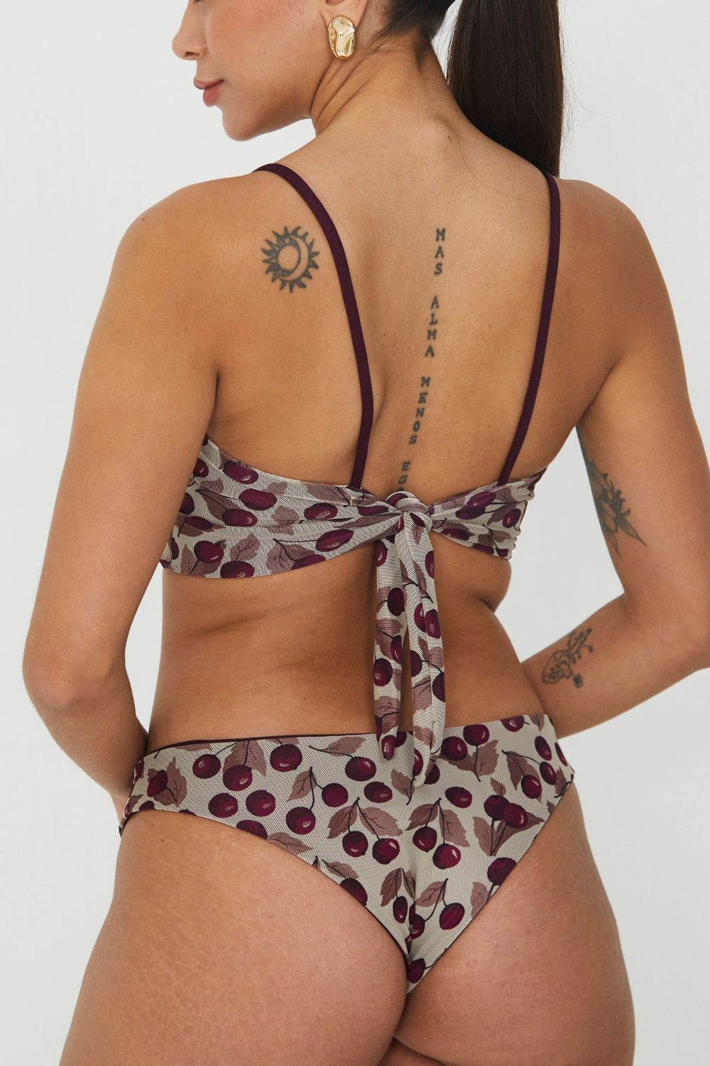 Top Waikiki Cerezas mesh