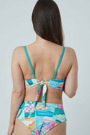 Bottom Piccola Playa reversible a jade