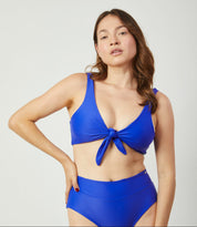 Top Señoritas Azul eléctrico