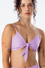 Top Santa María Lila mate