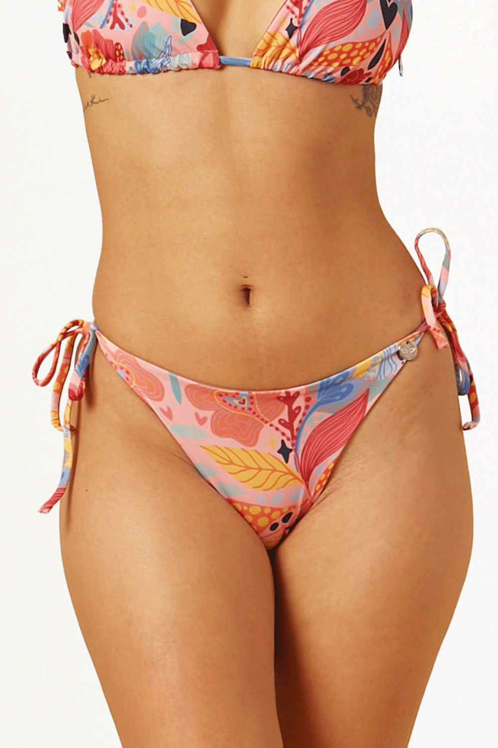 Bottom Totoritas Folkanica reversible a malva