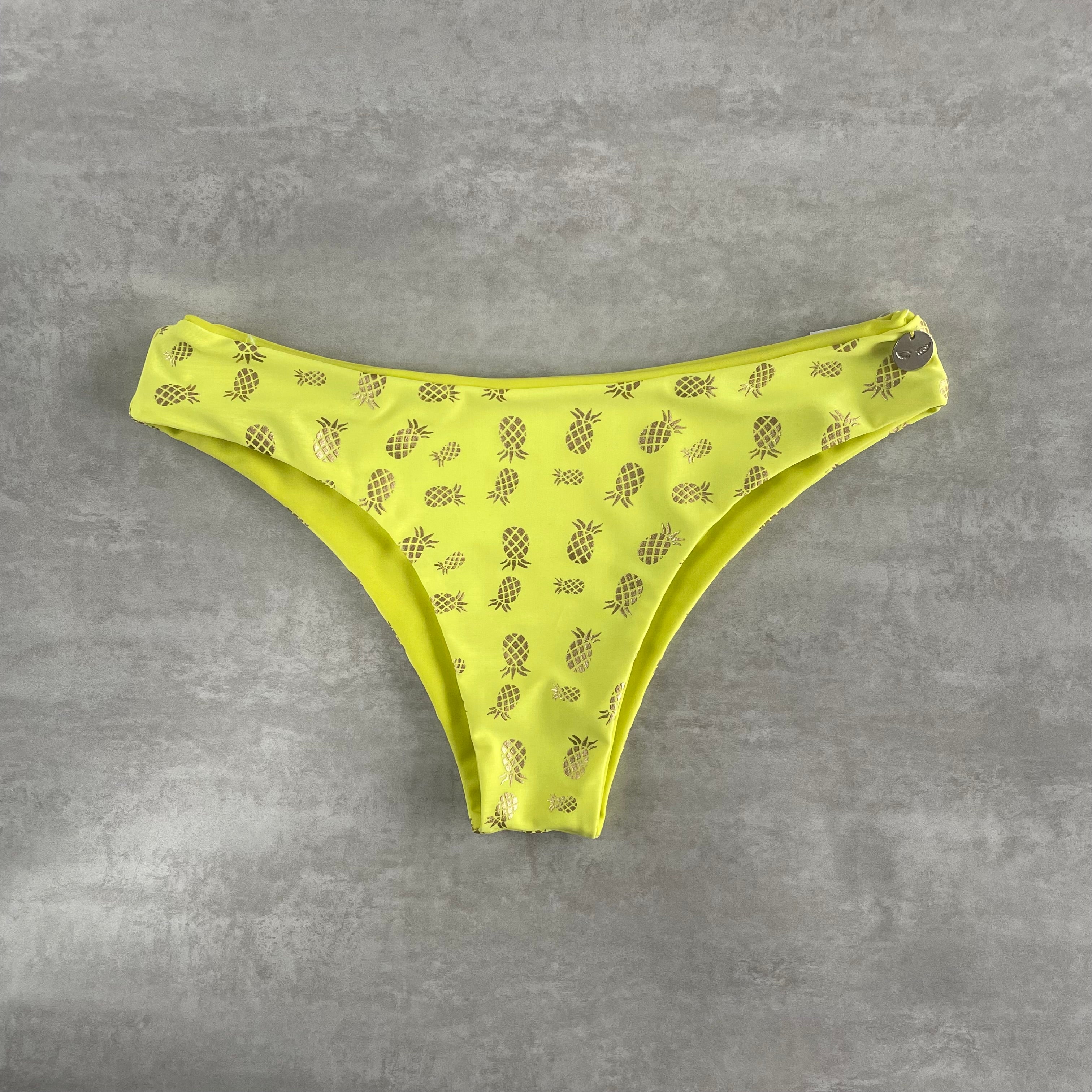 Bottom gaviotas amarillo piñas