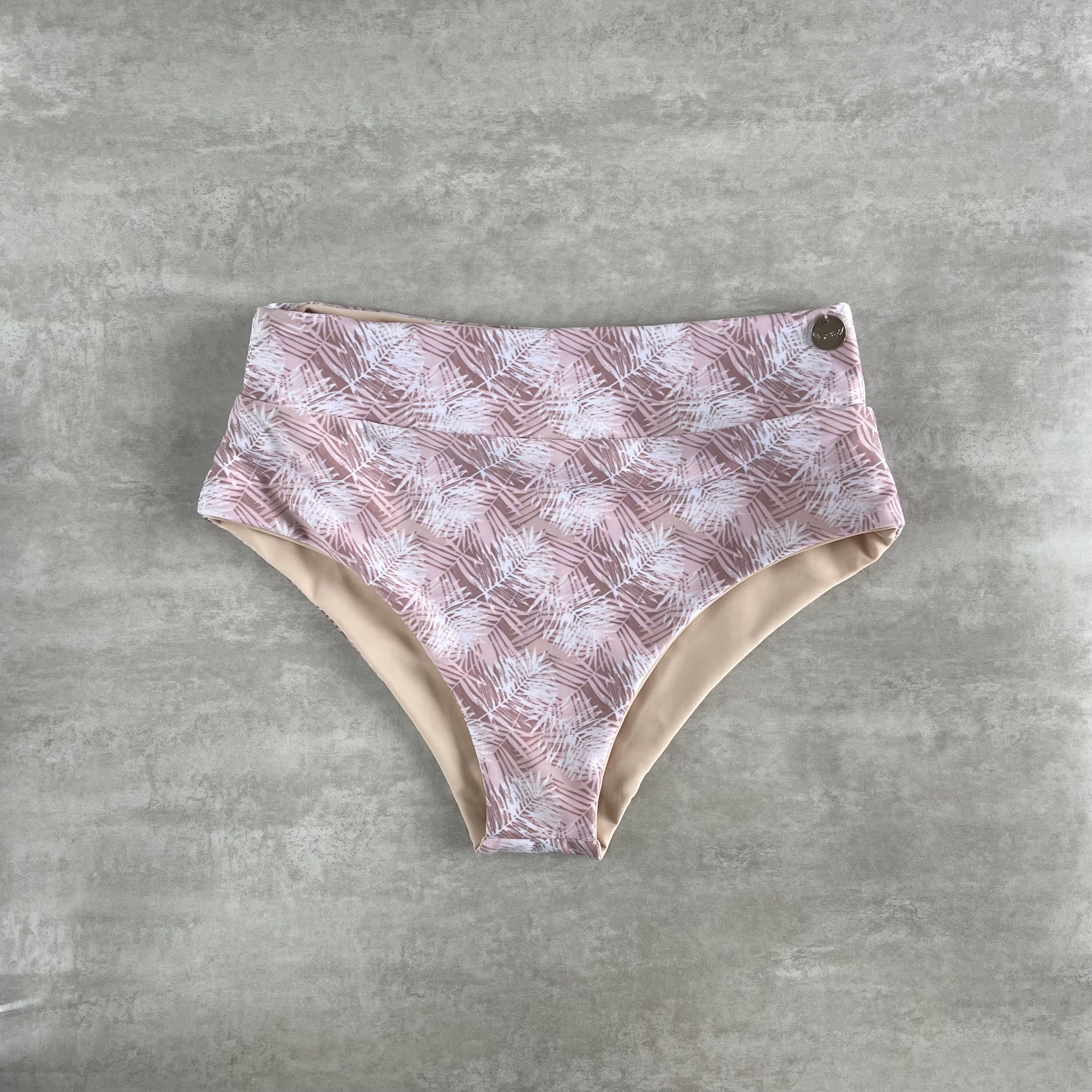 Bottom Bora Palmeras reversible a beige