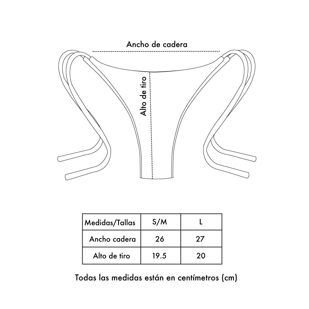 Bottom Totoritas palo rosa print reversible a palo rosa