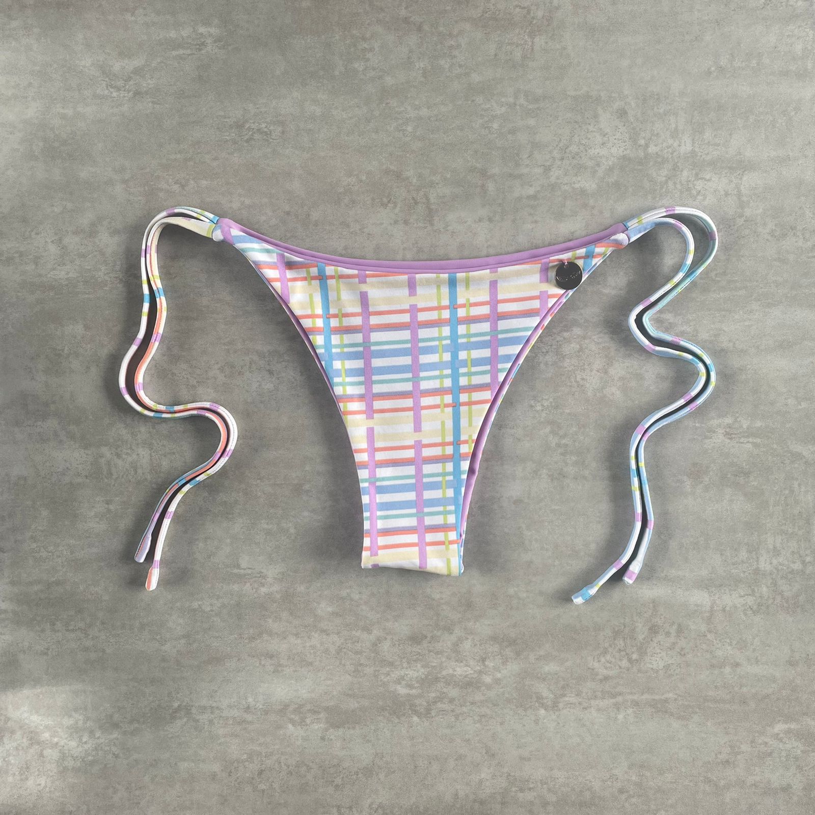 BOTTOM TOTORITAS LÍNEAS PRINT reversible lila