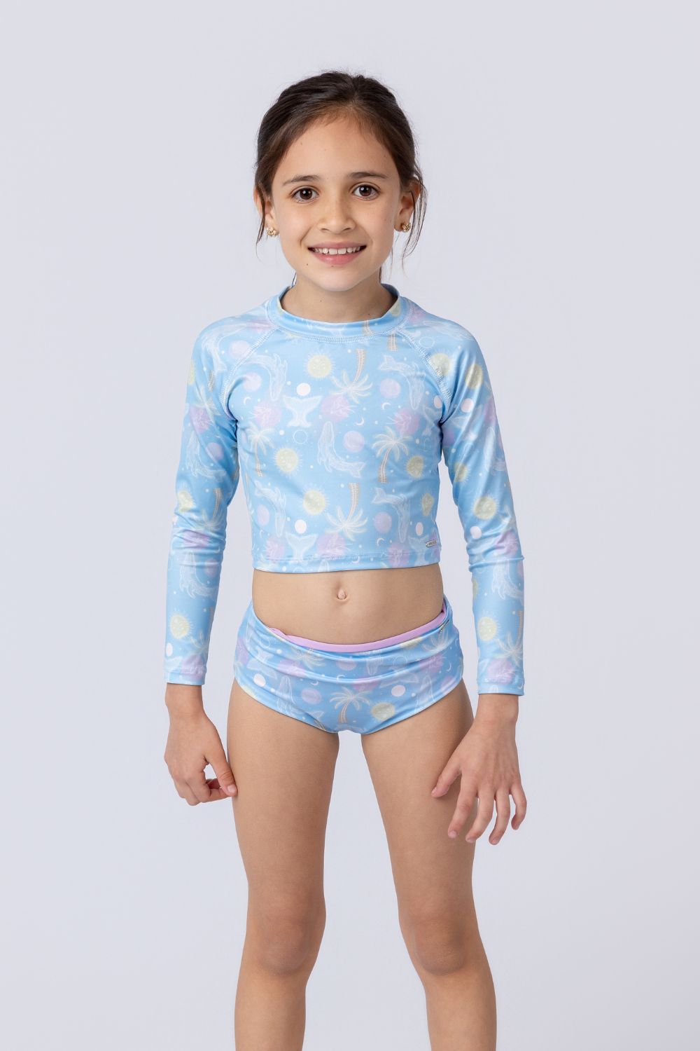 Conjunto Cadiz Niñas Cielo marino