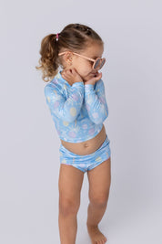 Conjunto Cadiz Niñas Cielo marino