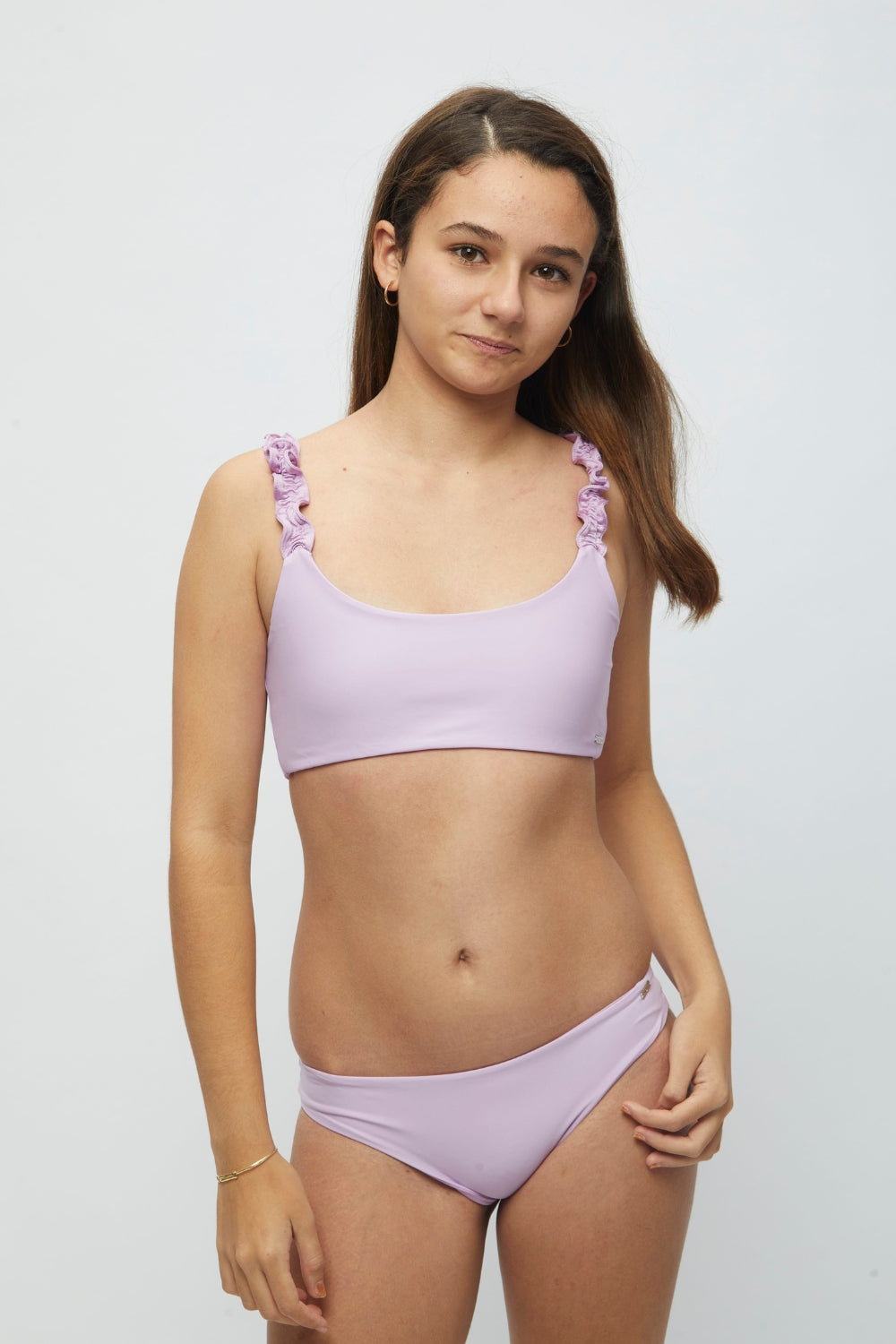Bottom Gaviotas Teens Lila mate reversible a satinado