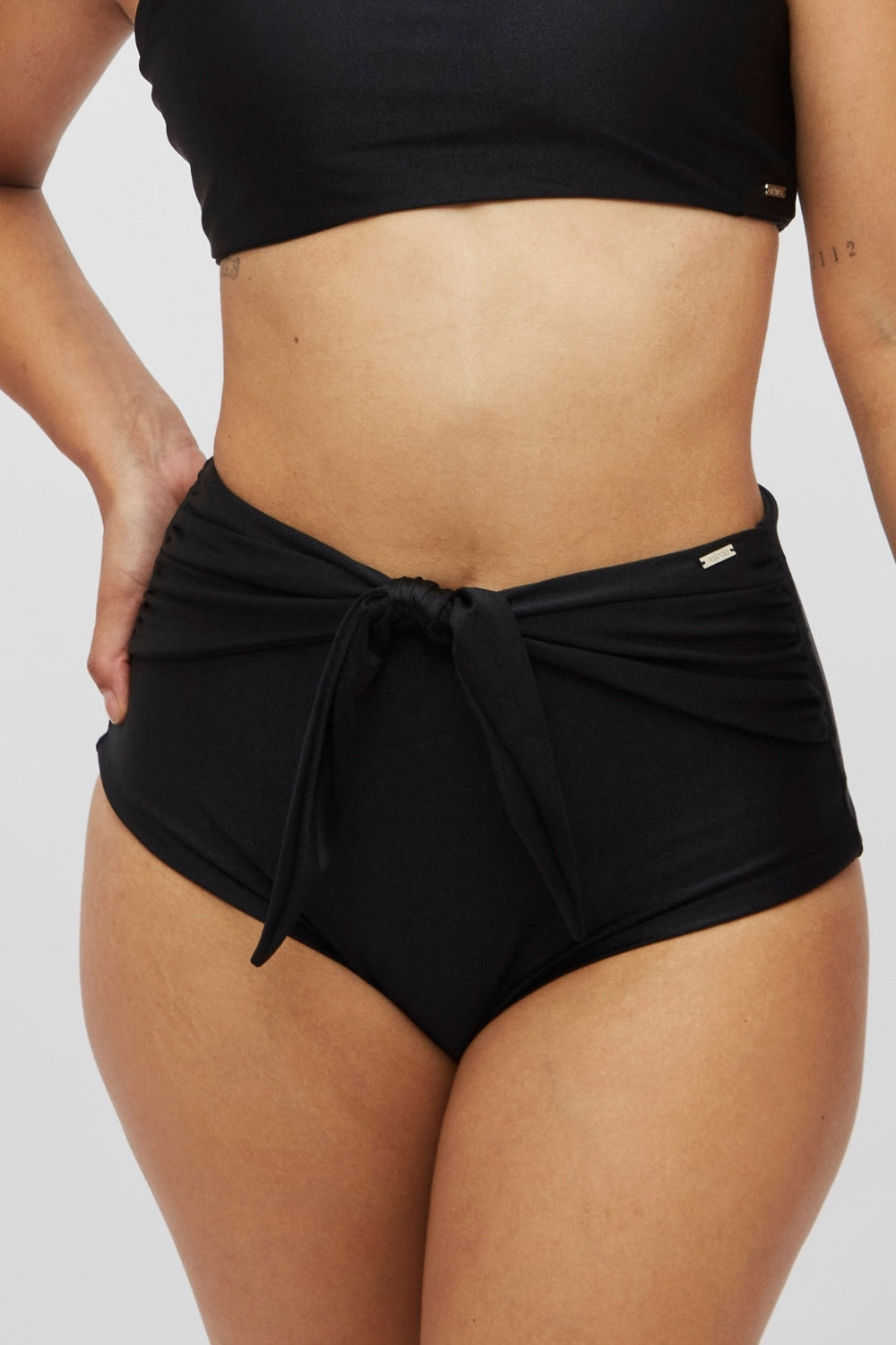 Bottom Naplo Negro satinado