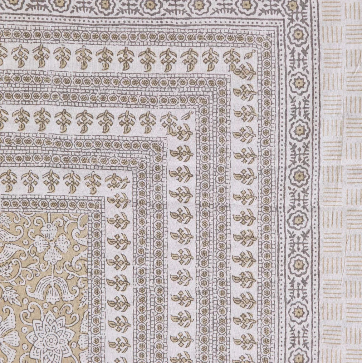 Mandala Flores Crema